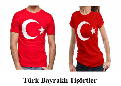 Turk Bayrakli Tisort